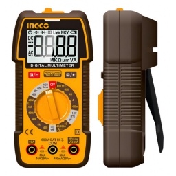 Multimetro Ingco Digital 600v Ac Dc Tester Con Linterna